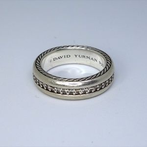 David Yurman 6mm Streamline Pave Band